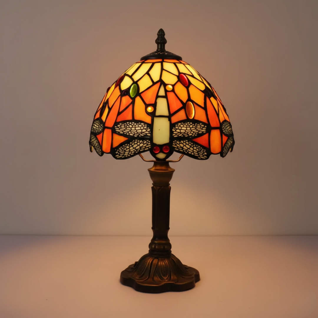 Decorative Stained Glass LED Table Lamp
